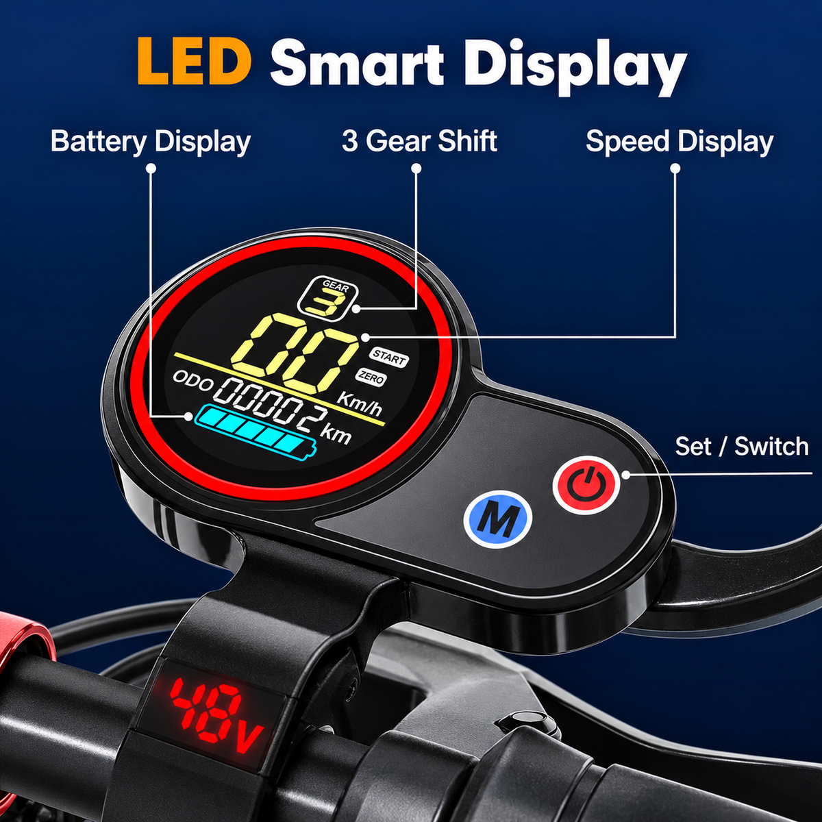 2026 MX-14 800W Electric Scooter